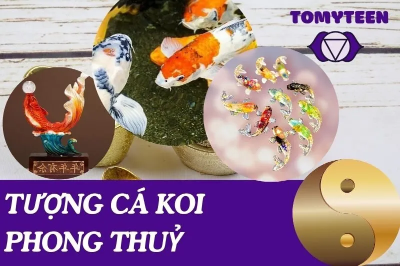 Tượng Cá Koi phong thuỷ