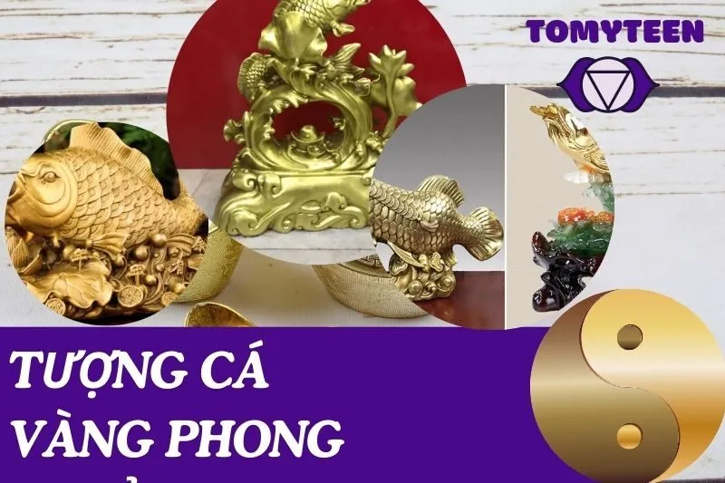 Tượng Cá Vàng phong thuỷ