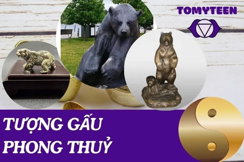 Tượng Gấu phong thuỷ