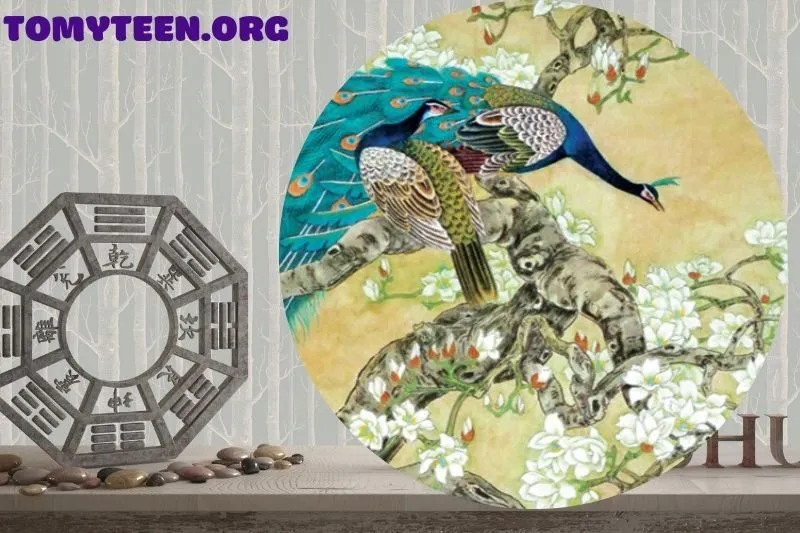 Cách bài trí tranh chim công đúng phong thủy