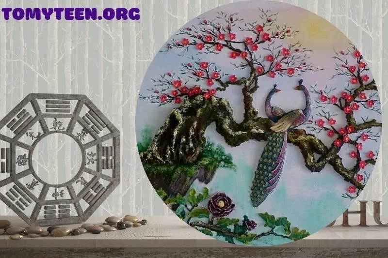 Cách chọn tranh hoa đào phù hợp với không gian sống