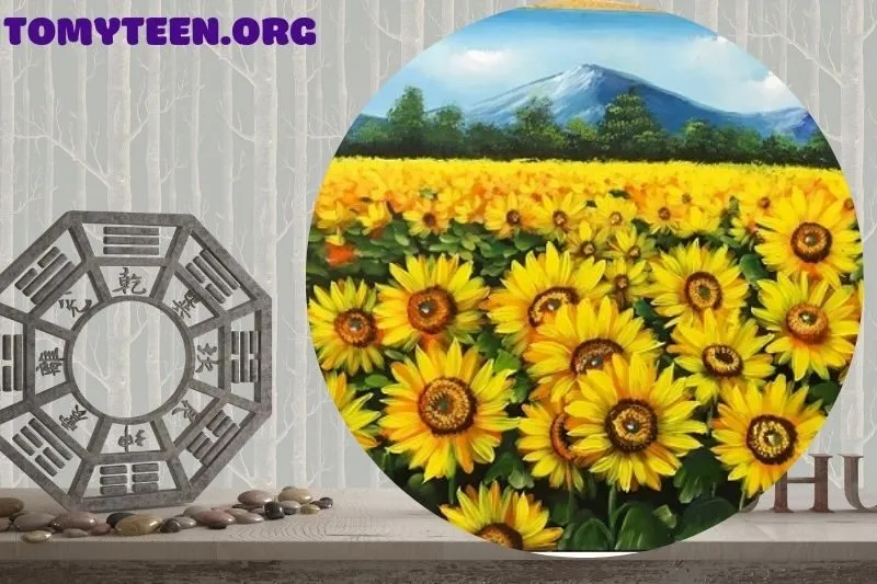 Cách treo tranh hoa hướng dương đúng phong thủy