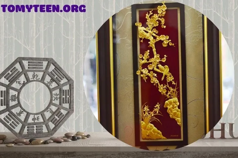 Lựa chọn tranh hoa mai vàng phù hợp với không gian sống