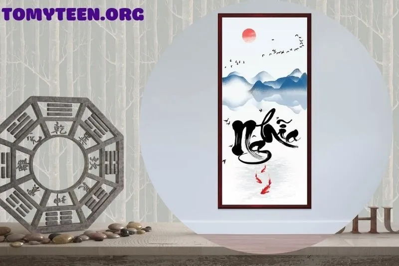 Những loại tranh thư pháp phổ biến trong phong thủy