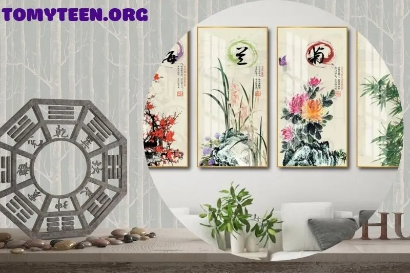 Tranh tứ quý và mối liên hệ với ngũ hành