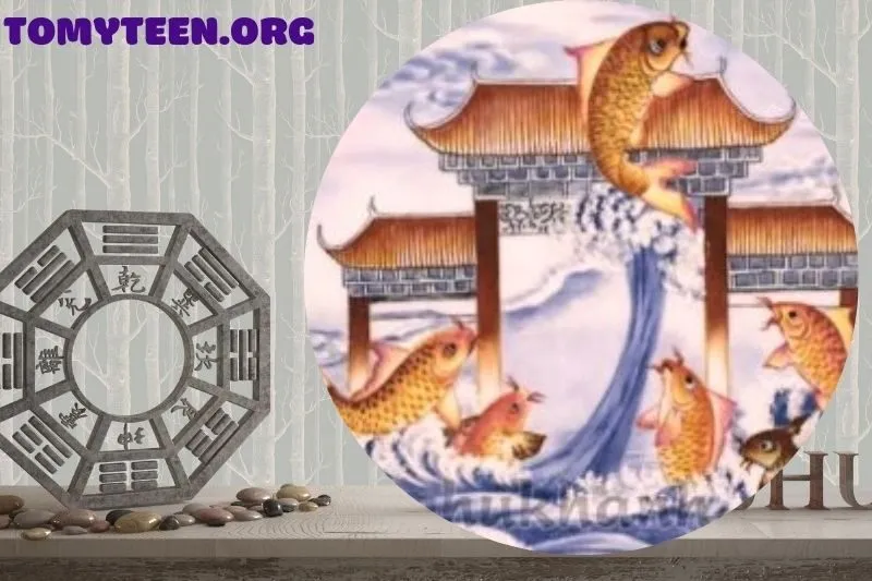 Ý nghĩa phong thủy của tranh cá chép vượt vũ môn