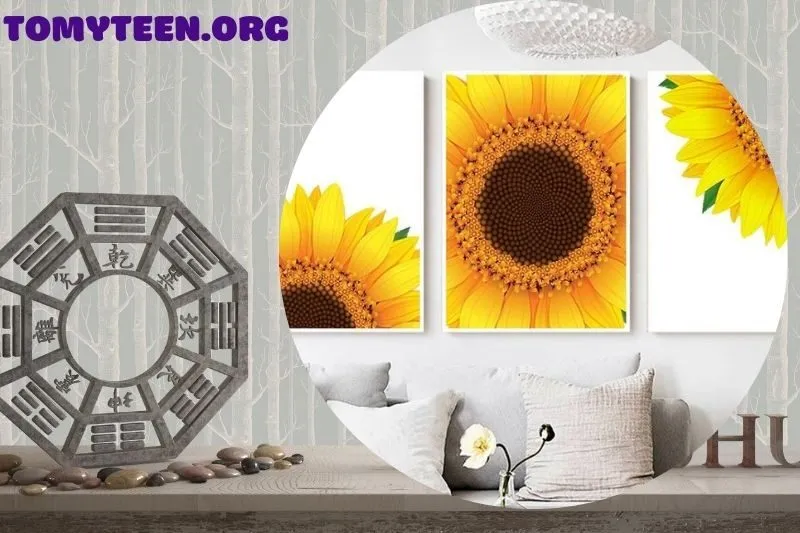 Ý nghĩa phong thủy của tranh hoa hướng dương