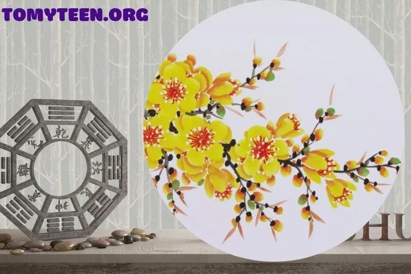 Ý nghĩa phong thủy của tranh hoa mai vàng