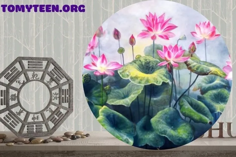Ý nghĩa phong thủy của tranh hoa sen