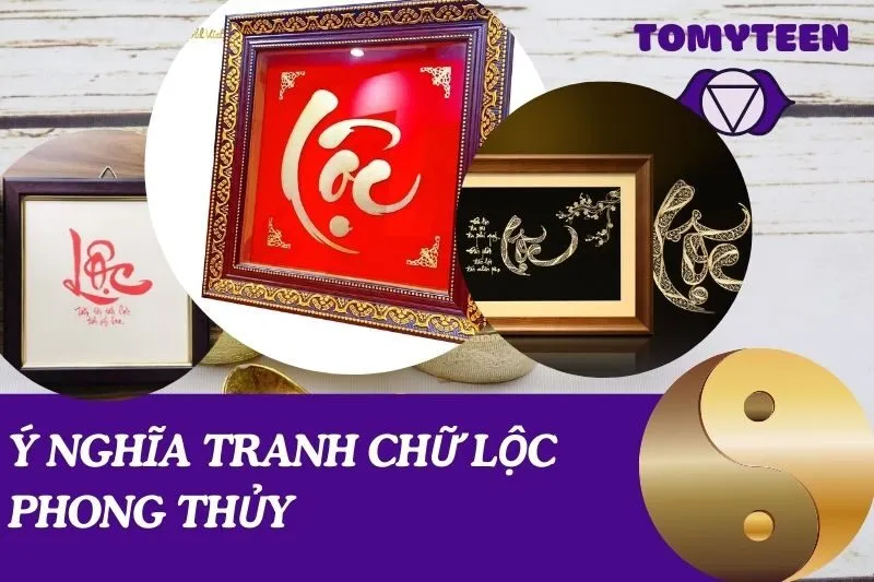 ý nghĩa tranh chữ Lộc phong thủy