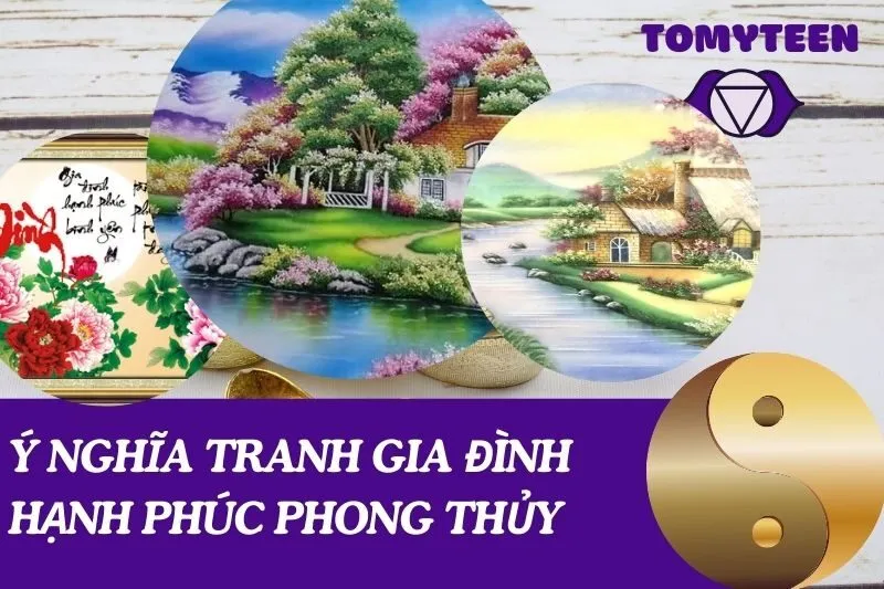 ý nghĩa tranh gia đình hạnh phúc phong thủy