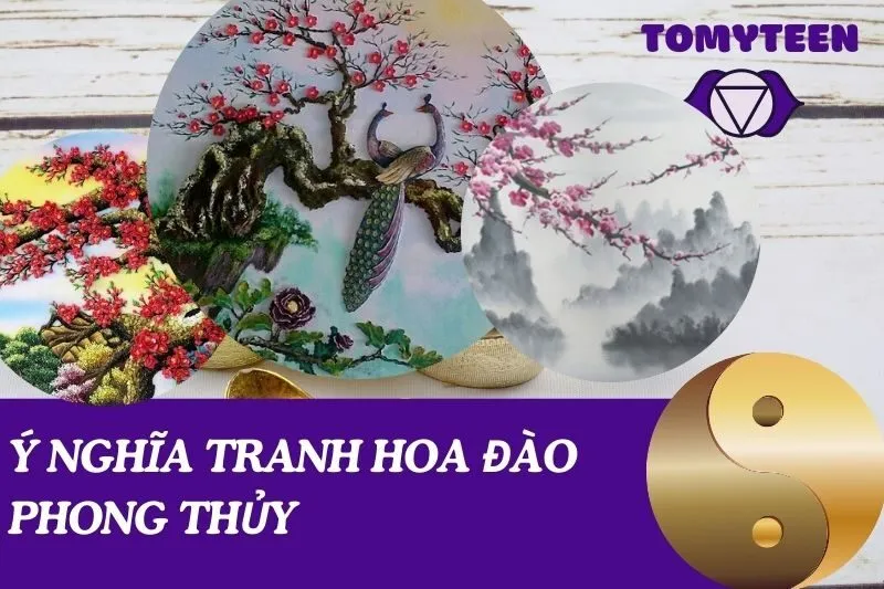 ý nghĩa tranh hoa đào phong thủy