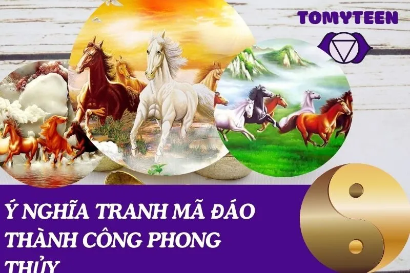 ý nghĩa tranh mã đáo thành công phong thủy