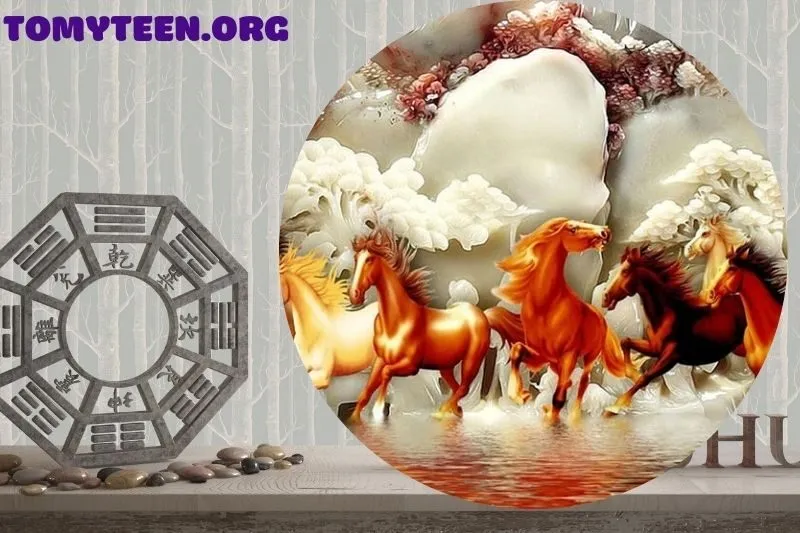 Ý nghĩa tranh mã đáo thành công trong phong thủy