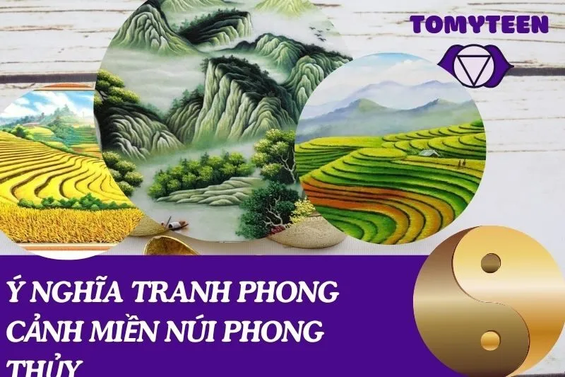ý nghĩa tranh phong cảnh miền núi phong thủy