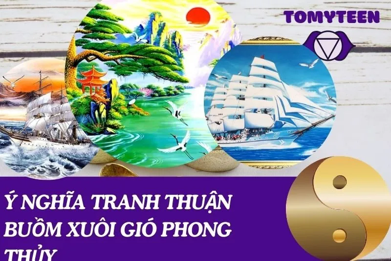 ý nghĩa tranh thuận buồm xuôi gió phong thủy