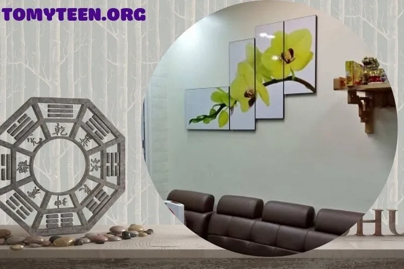 Cách treo tranh hoa lan phong thủy để thu hút tài lộc và may mắn